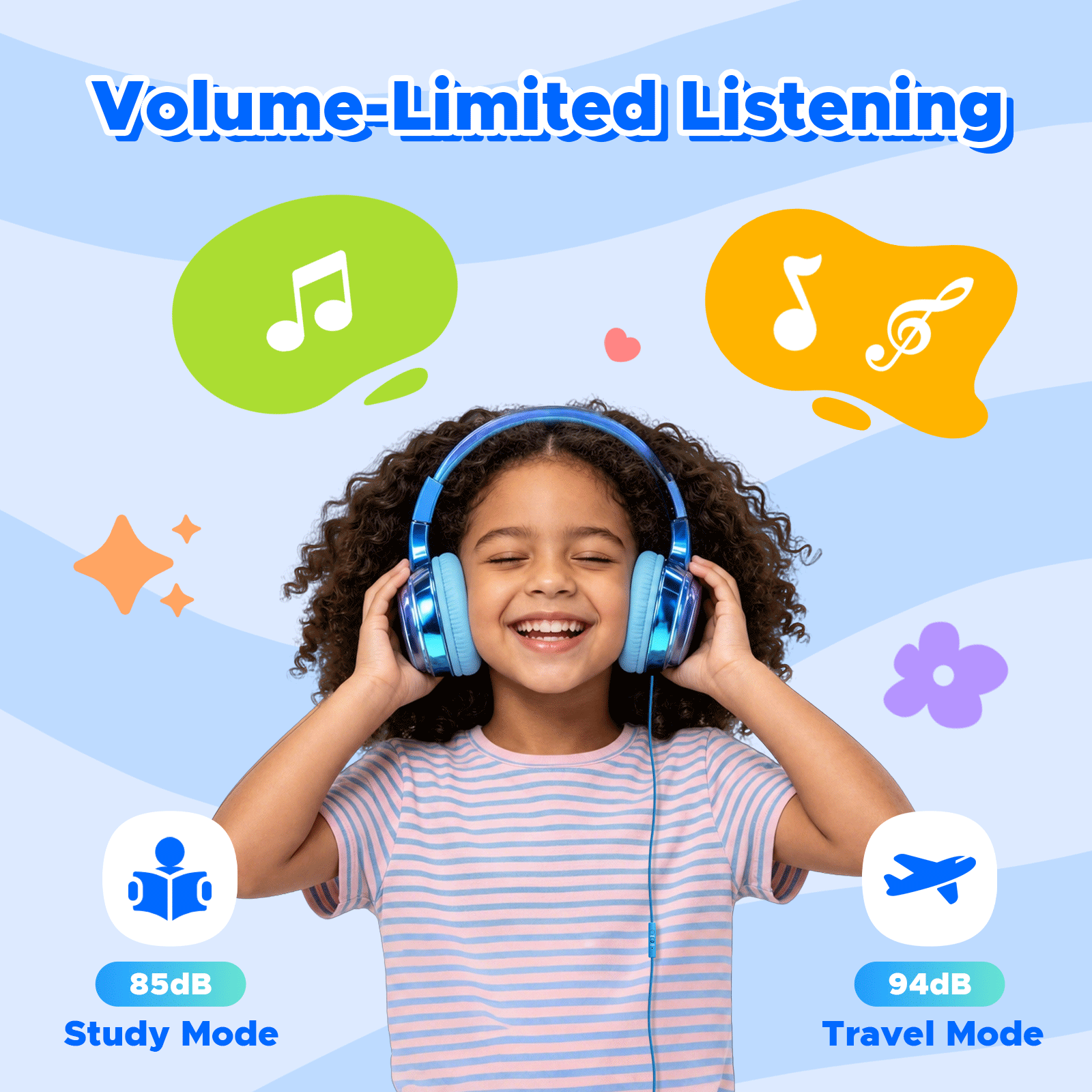 Owliwise Kids Wired Headphones 丨Bolt series-thumbmail-11