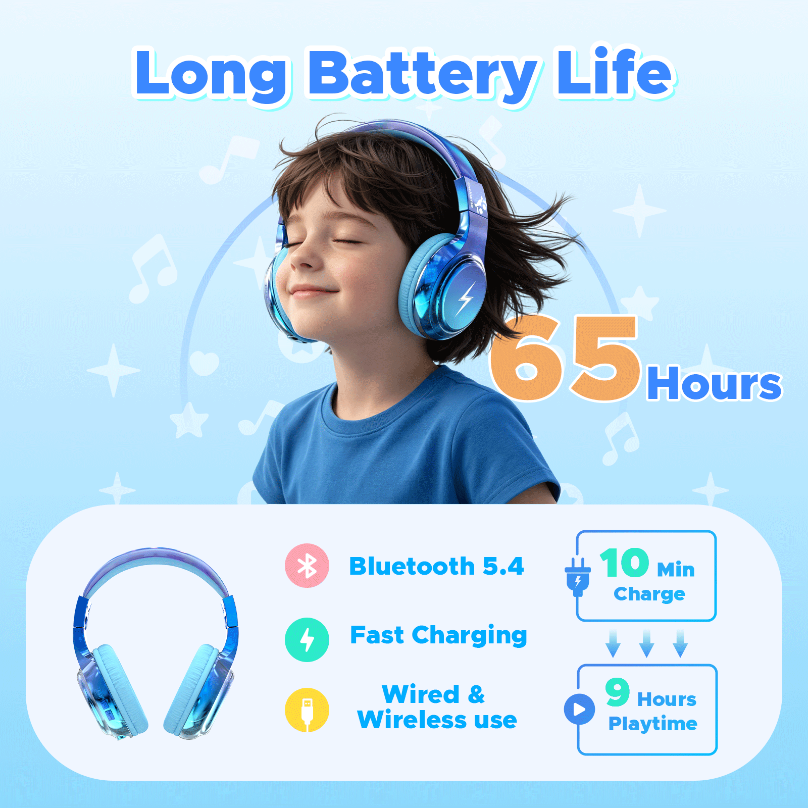 Owliwise Kids Bluetooth Headphones 丨Bolt series-thumbmail-14