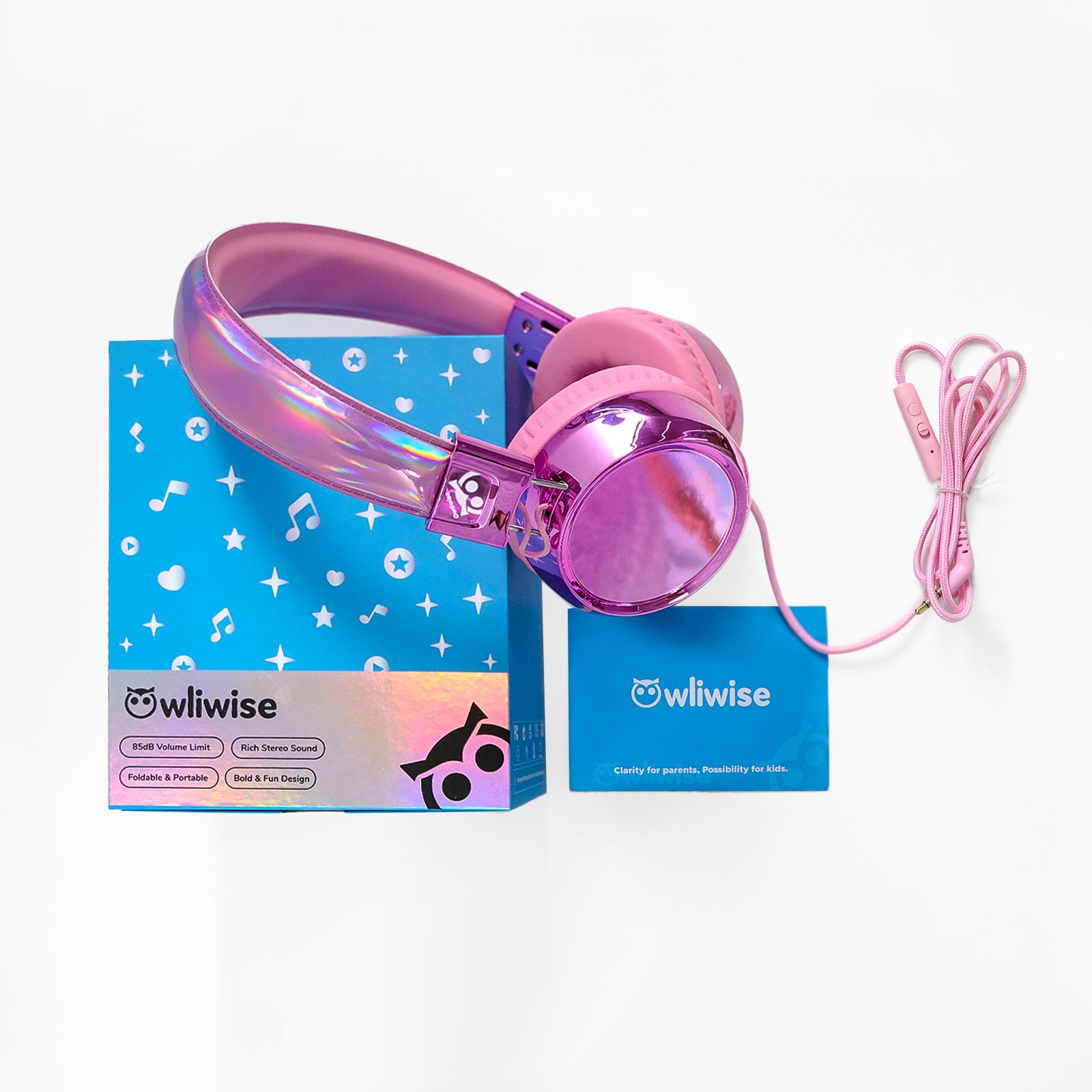 Owliwise Kids Wired Headphones 丨Aura series-thumbmail-2