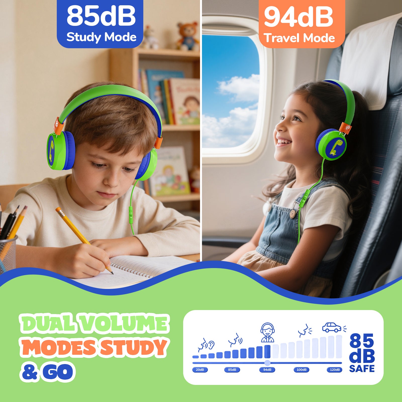 Owliwise Kids Wired Headphones 丨Flare series-thumbmail-12