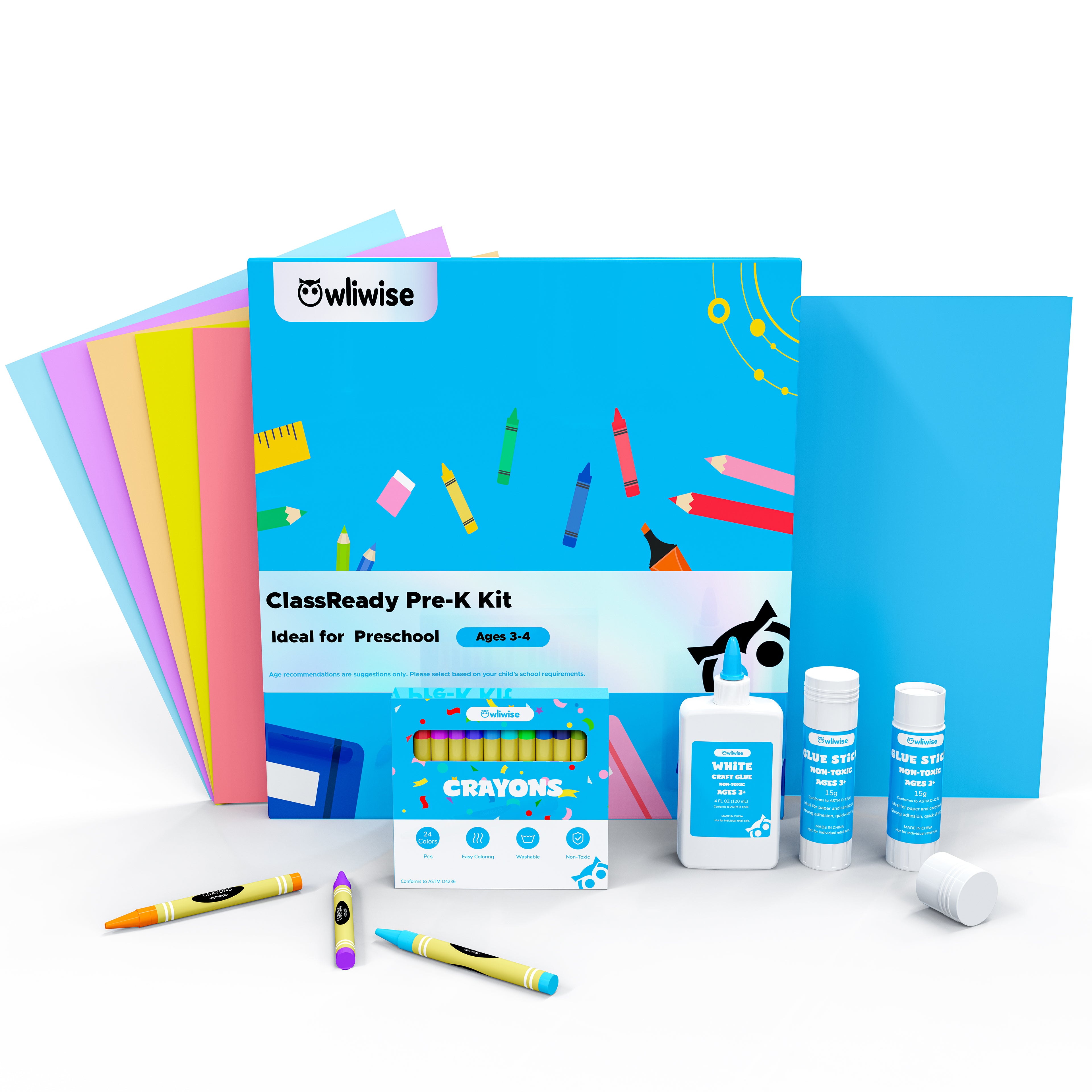 Owliwise School Supplies Kit丨Classready Kits-thumbmail-14