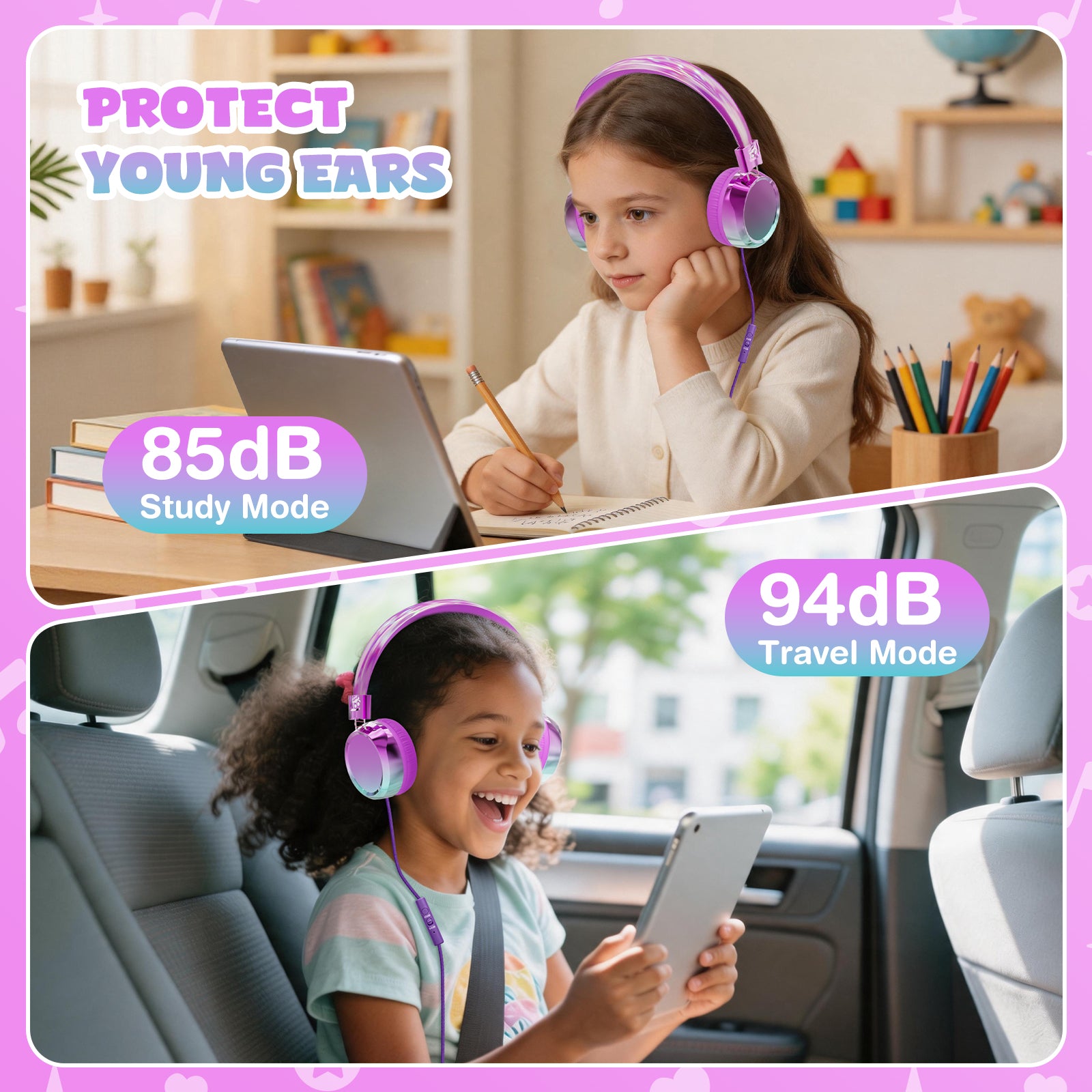 Owliwise Kids Wired Headphones 丨Aura series-thumbmail-18