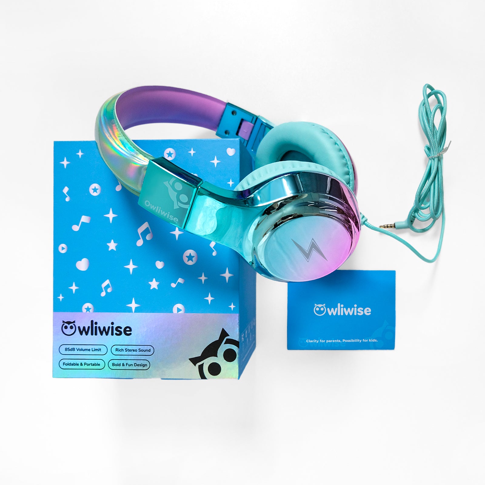 Owliwise Kids Wired Headphones 丨Bolt series-thumbmail-6