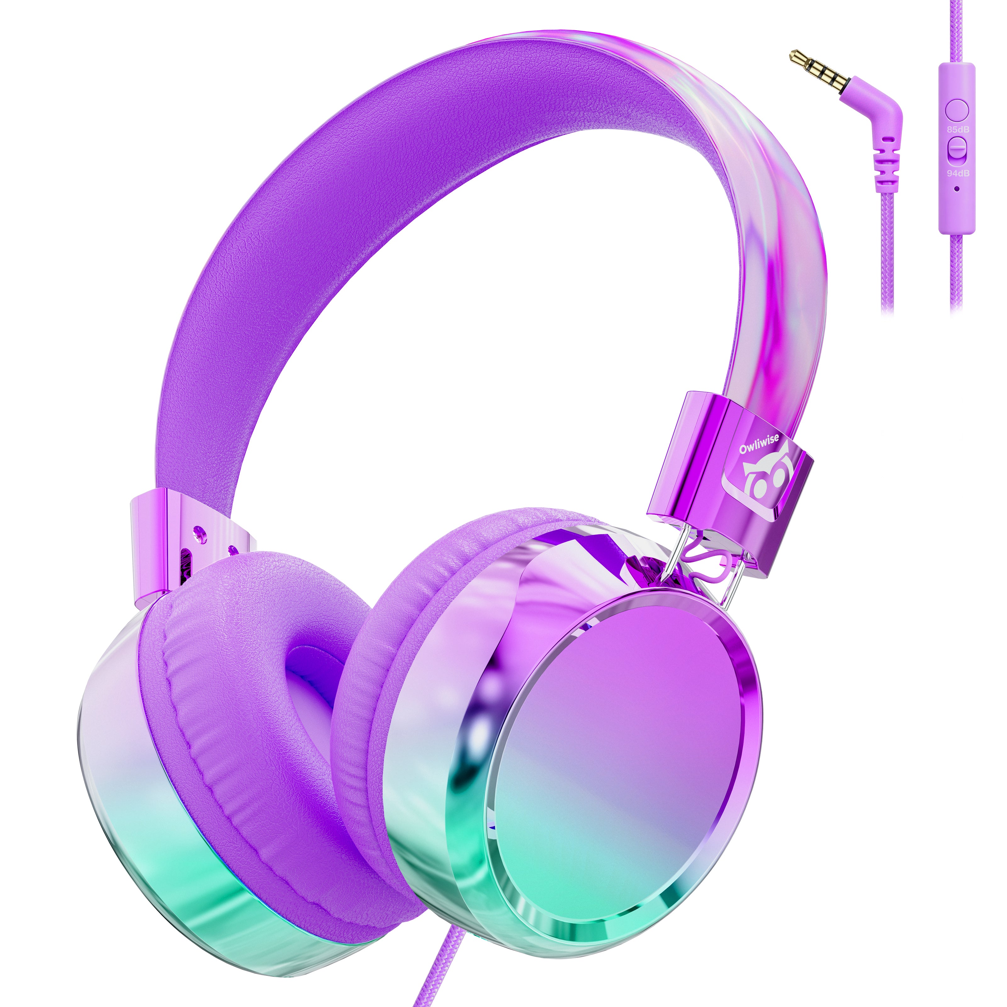 Owliwise Kids Wired Headphones 丨Aura series-thumbmail-16