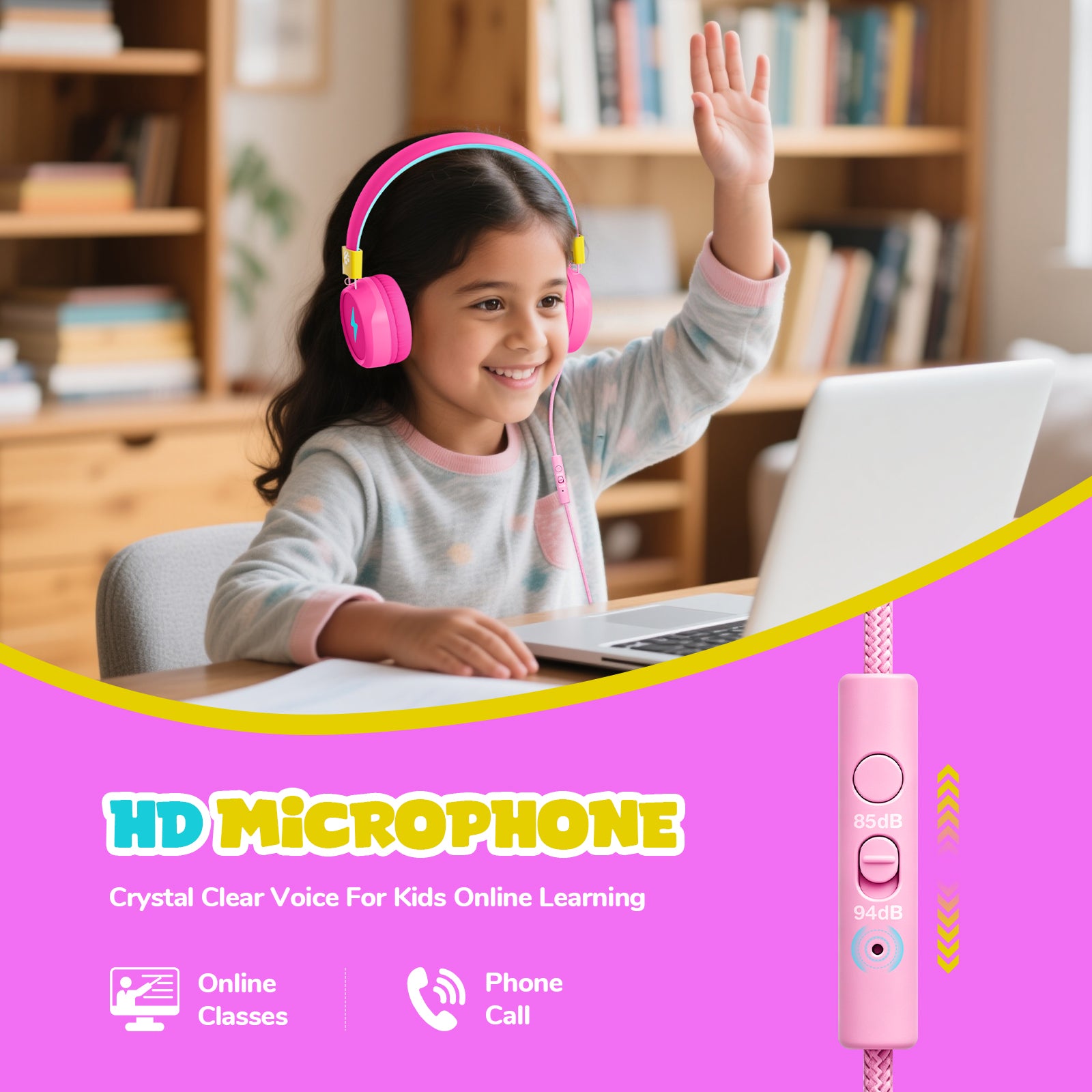 Owliwise Kids Wired Headphones 丨Flare series-thumbmail-5