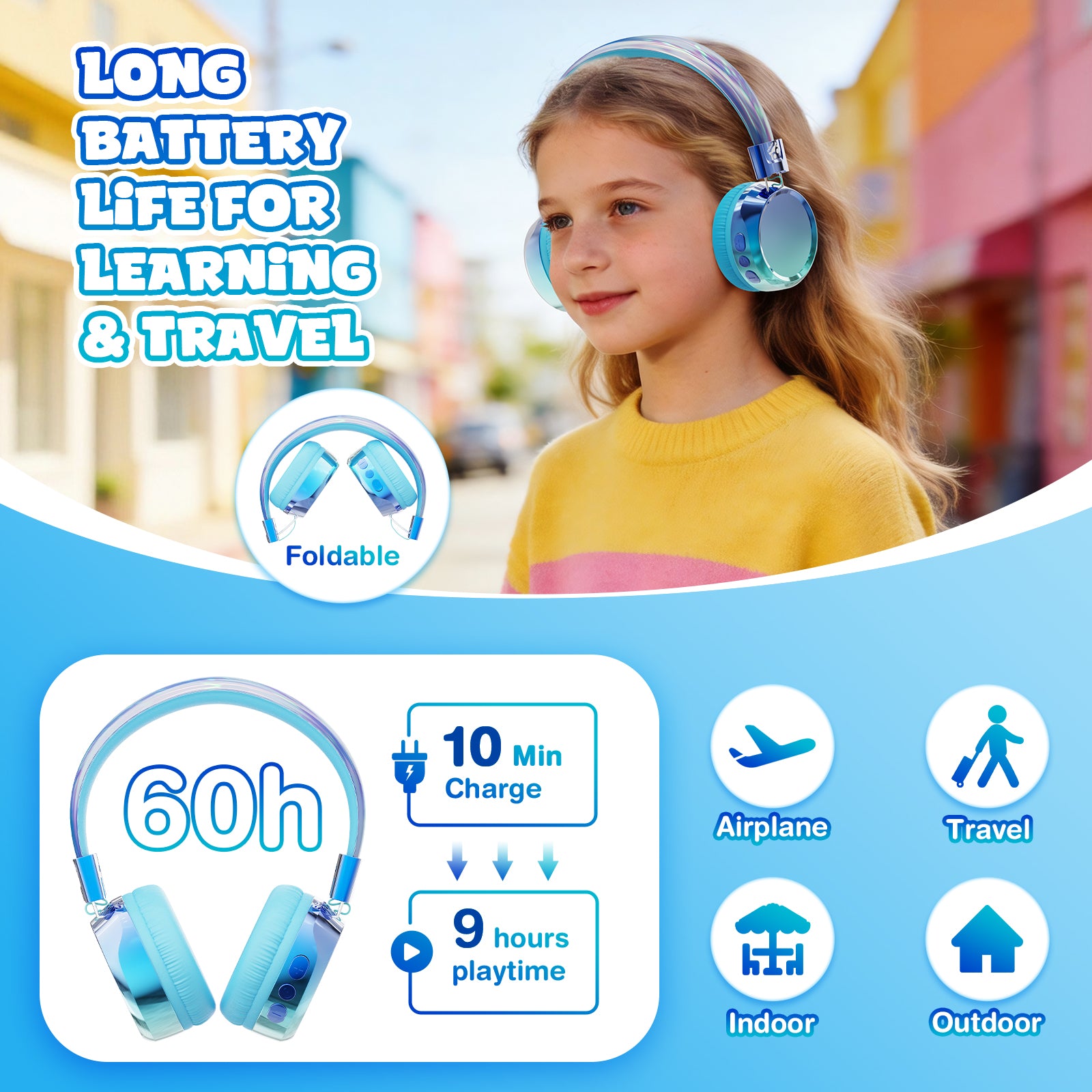 Owliwise Kids Bluetooth Headphones 丨Aura series-thumbmail-11