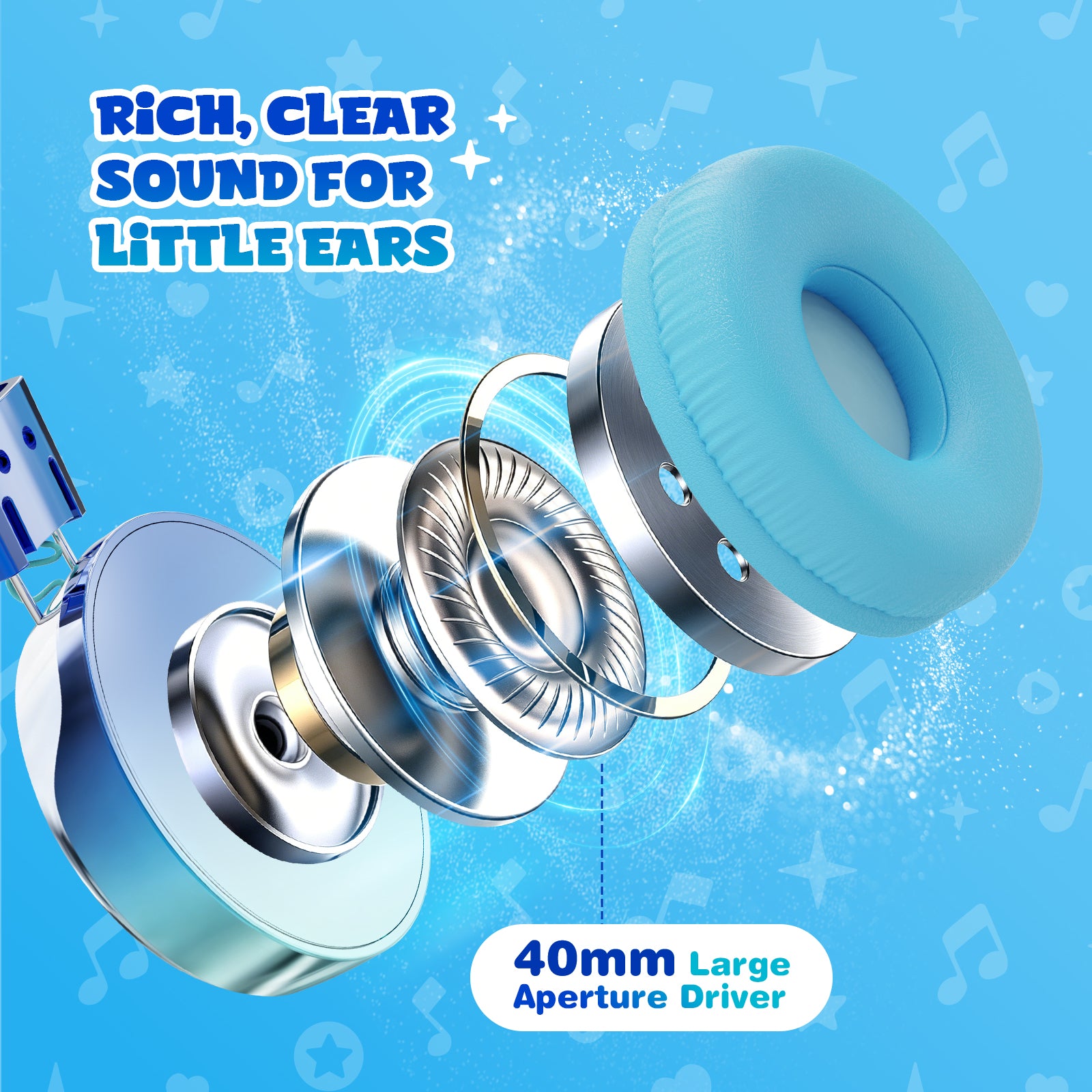Owliwise Kids Wired Headphones 丨Aura series-thumbmail-10