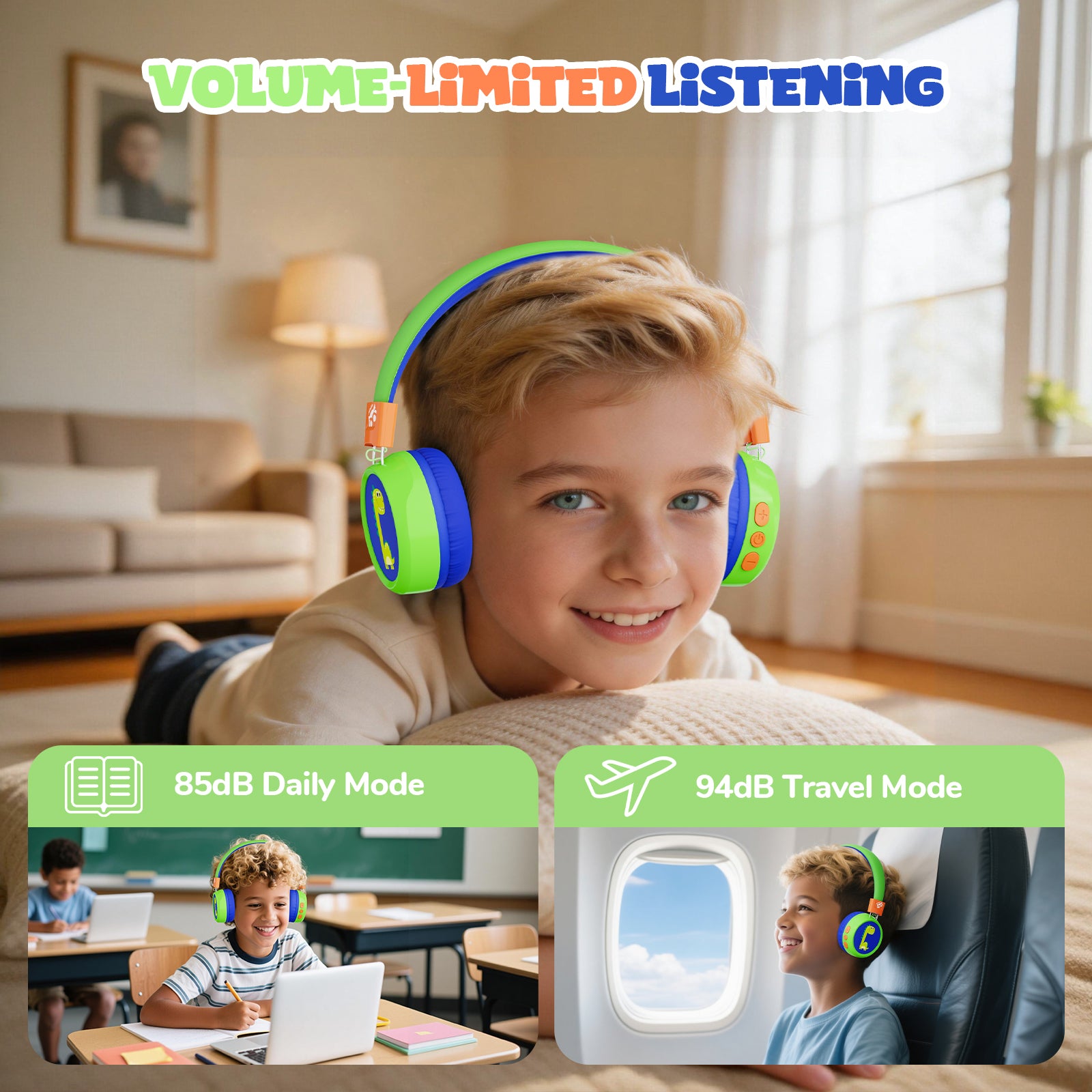 Owliwise Kids Bluetooth Headphones 丨Flare series-thumbmail-14