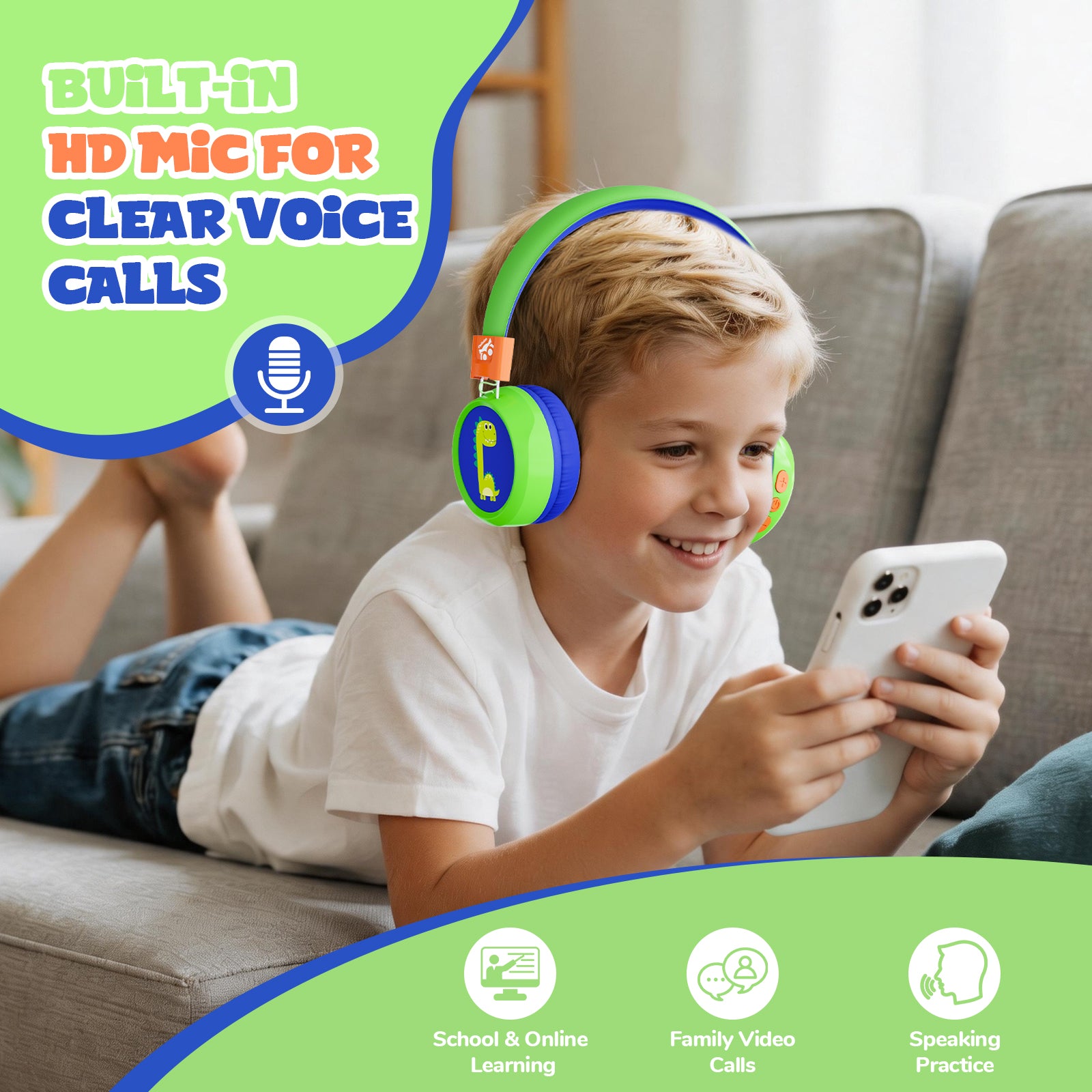 Owliwise Kids Bluetooth Headphones 丨Flare series-thumbmail-15