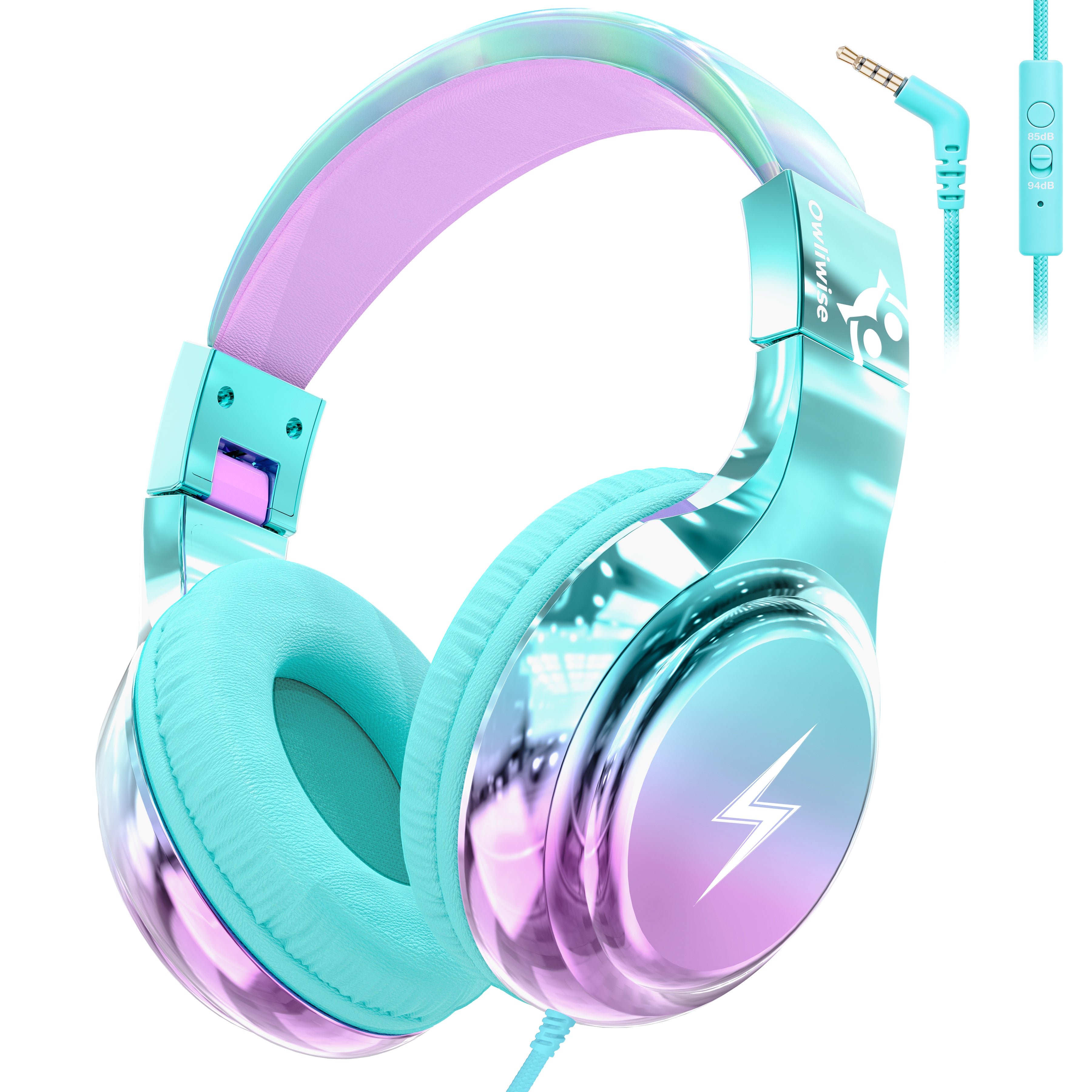 Owliwise Kids Wired Headphones 丨Bolt series-thumbmail-5